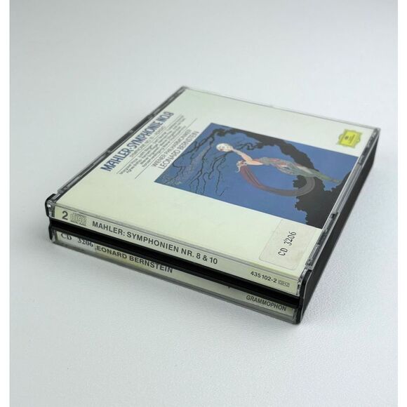 Bernstein MAHLER Symphony No. 8 & 10 - 2 CD Box Set DGG Deutsche Grammophon FE25 - Picture 4 of 8